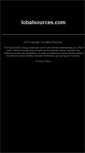 Mobile Screenshot of lobalsources.com